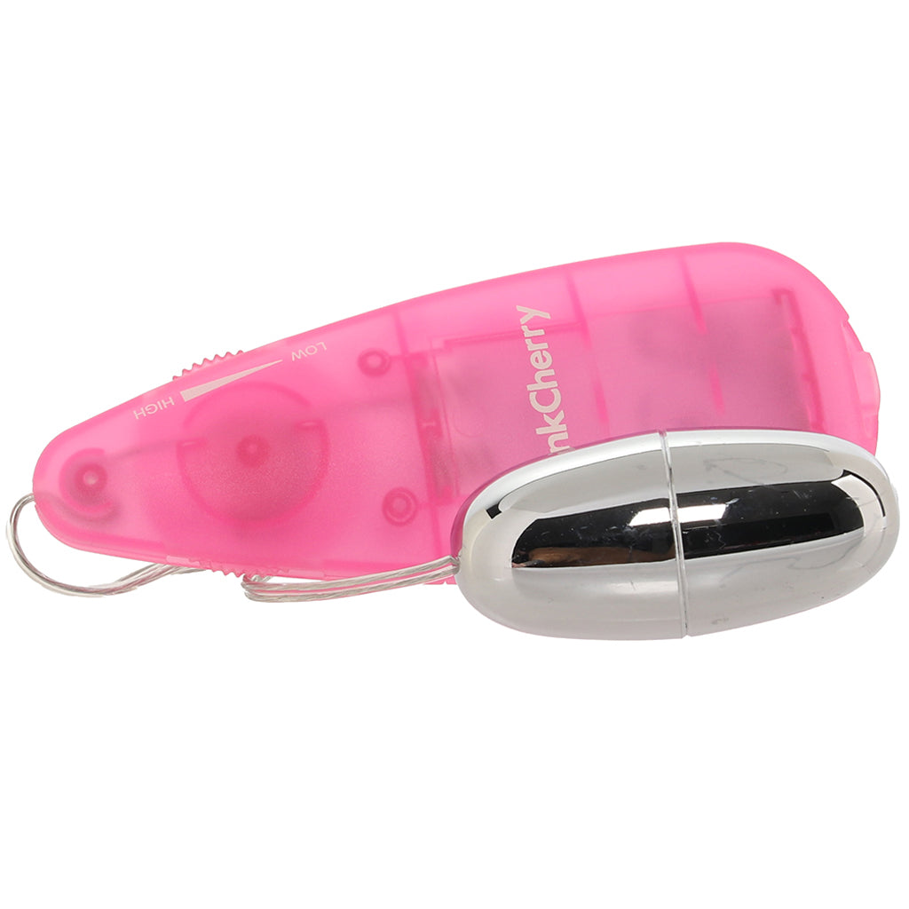 PinkCherry Slim Teardrop Bullet Vibrator in Pink PinkCherry PinkCherry Slim Teardrop Bullet Vibrator in Pink PinkCherry