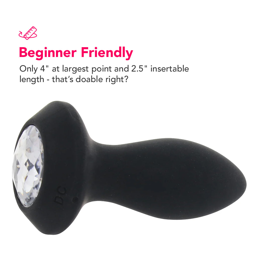 PinkCherry It's A Gem Vibrating Butt Plug PinkCherry PinkCherry It's A Gem Vibrating Butt Plug PinkCherry