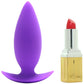 Inya Spade Medium Silicone Butt Plug in Purple