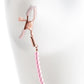 Bound Nipple Clamps in Pink