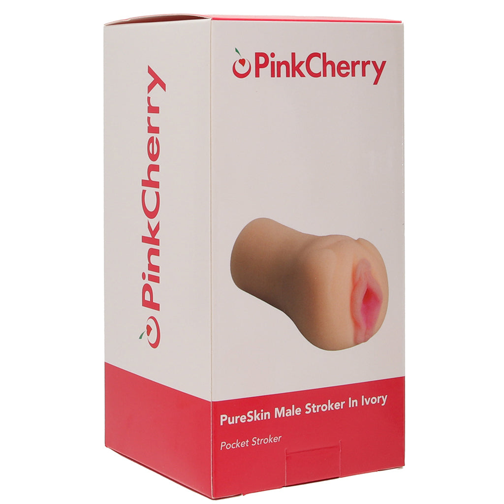 PinkCherry PureSkin Male Stroker in Ivory PinkCherry PinkCherry PureSkin Male Stroker in Ivory PinkCherry
