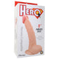 Hero 8 Inch Curved Harness Compatible Dildo