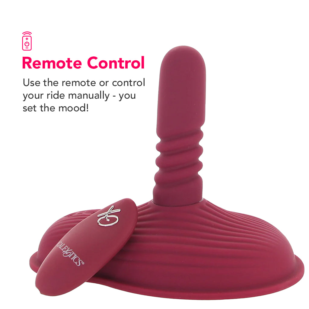 Dual Rider Thrust & Grind Hands-Free Vibe PinkCherry Dual Rider Thrust & Grind Hands-Free Vibe PinkCherry