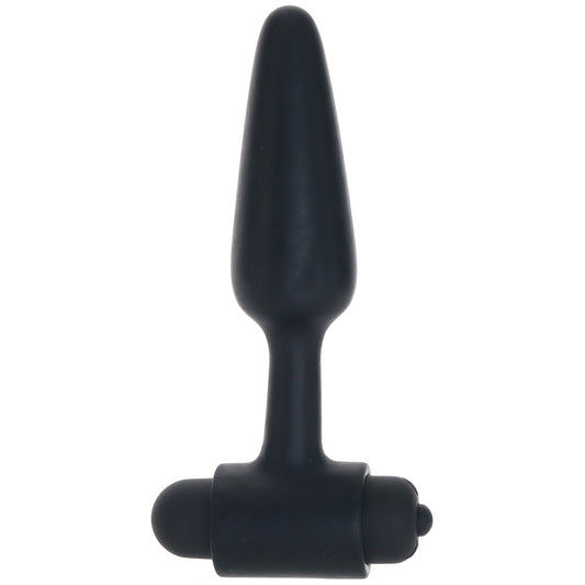 4 Inch Vibrating Butt Plug In A Bag