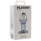 Playboy Jewels Glass Plug