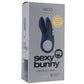 Sexy Bunny Vibrating C-Ring in Just Black