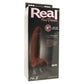 Real Feel Deluxe 8 Inch Vibrating Wall Banger Dildo in Tan