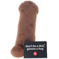 Brown Penis Plushie in Small