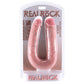 RealRock U Shaped 9 Inch Double Dildo in Light