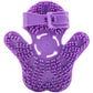 Neon Purple Massaging Roller Glove