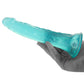 B Yours Plus Hard n’ Happy 7 Inch Jelly Dildo in Teal