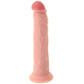 King Cock Elite Dual Density 9 Inch Silicone Cock in Light