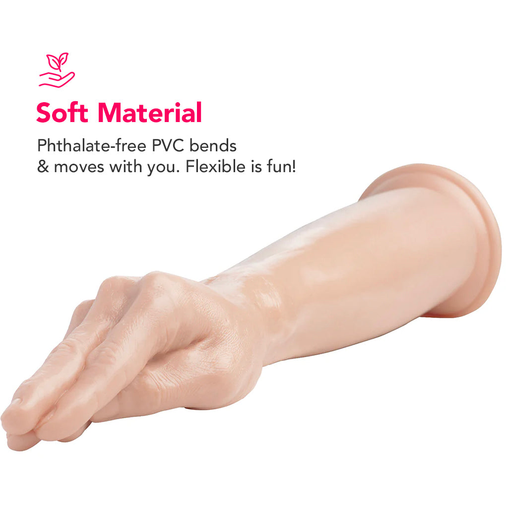 Master Series The Fister Hand & Forearm Dildo PinkCherry Master Series The Fister Hand & Forearm Dildo PinkCherry