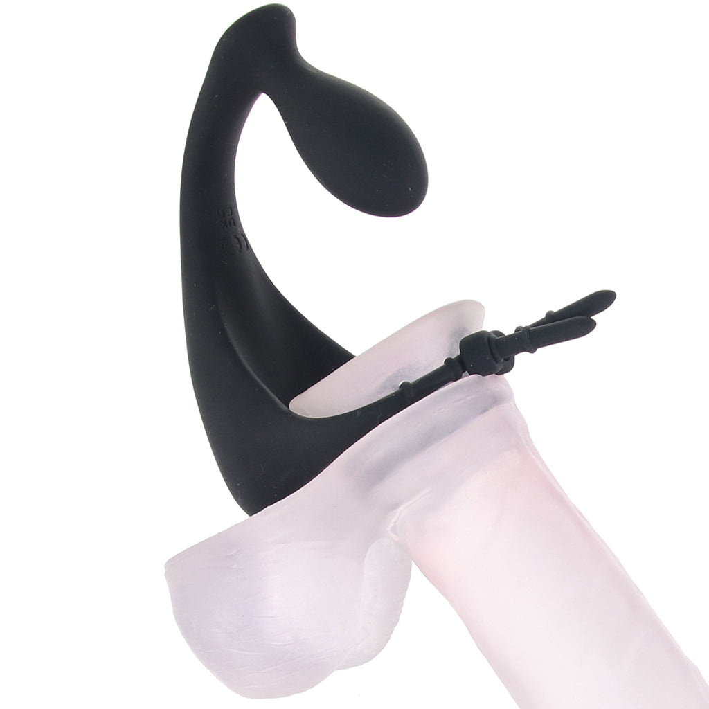 Gender X Back It Up Remote Plug and Ring Vibe PinkCherry Gender X Back It Up Remote Plug and Ring Vibe PinkCherry