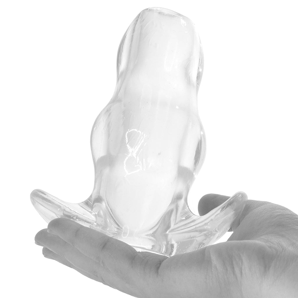 Master Series Clear View Hollow Anal Plug PinkCherry Master Series Clear View Hollow Anal Plug PinkCherry