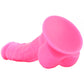 Colours 8" Dual Density Silicone Dildo in Pink