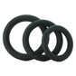 Ram Silicone Cock Rings #3 in Black