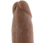 Real Cocks #7 Dual Layered Bendable Dildo in Brown