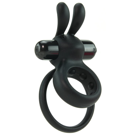 OHare Silicone Vibrating Cock Ring in Black