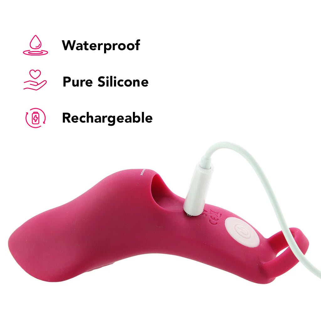 Frisky Finger Vibe PinkCherry Frisky Finger Vibe PinkCherry