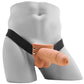 7.5 Inch Hollow Squirting Strap-On with Balls