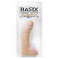 Basix 10 Inch Fat Boy Dildo in Flesh