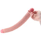 RealRock Thick Double Ended 16 Inch Dildo in Light