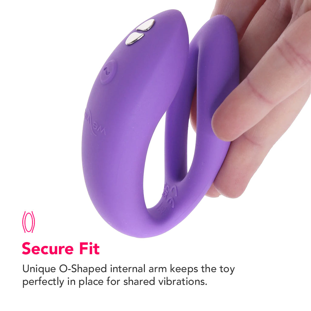 We-Vibe Sync O Expanding Couples Vibe in Purple PinkCherry We-Vibe Sync O Expanding Couples Vibe in Purple PinkCherry