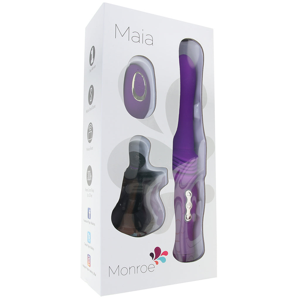Monroe Thrusting Love Machine Vibe PinkCherry Monroe Thrusting Love Machine Vibe PinkCherry