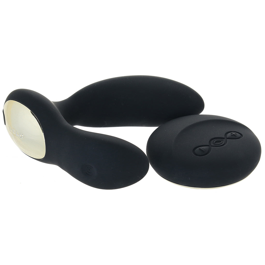 Lelo Hugo 2 Remote Control Prostate Massager in Black PinkCherry Lelo Hugo 2 Remote Control Prostate Massager in Black PinkCherry