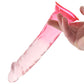 King Cock 8 Inch Dildo in Pink